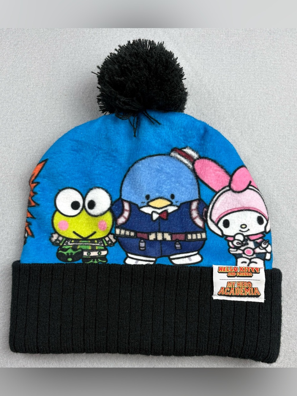 Sanrio x My Hero Academia Hello Kitty Friends Pom Pom Beanie